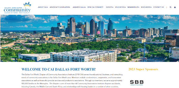 CAI Dallas Website